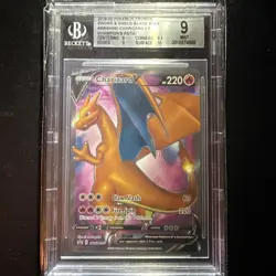 Charizard SWSH050 Champions Path Promo BGS 9 MINT Pokemon Card - Image 1