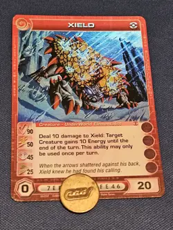 Chaotic TTG XIELD VERY RARE MAX Game Card - Image 1
