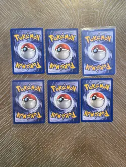 Vintage Pokemon Card Collection- Jungle Edition Base Set - 6 Cards - Image 2