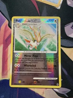 Pokemon Pidgeot TCG Reverse Holo Rare Card 35/132 Secret Wonders HP - Image 1