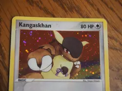 Pokemon 2004 Pokemon Fire Red Leaf Green Kangaskhan foil card, mint condition - Image 3