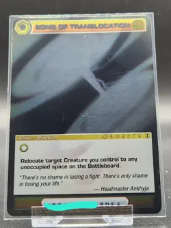Chaotic Card : Song Of Translocation alliances Unraveled Rare Mugic - Image 1