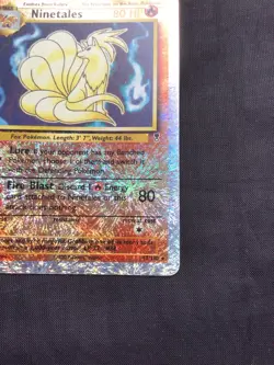Pokemon Cards: Legendary Collection Reverse Holo: Ninetales 17/110 - Image 5