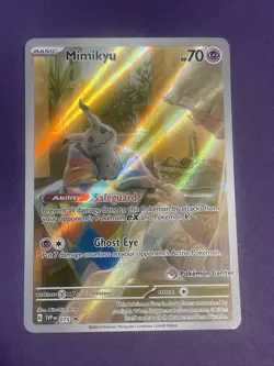 Mimikyu - 075 (Pokemon Center Exclusive) 075 Sv: Scarlet & Violet Promo Cards... - Image 1