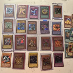 WOW! 74 Original Yugioh Cards Blue-Eyes White SDK-001 Dragon Dark Magician L@@K! - Image 1