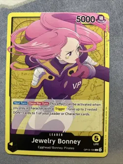 One Piece Carrying On His Will Card OP13-100 Jewelry Bonney - Image 1