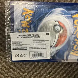Pokemon Pikachu At The Museum x Natural History London Jumbo Card - Sealed x4 - Image 3