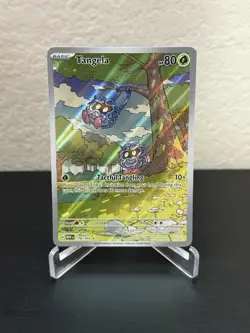 Pokemon TCG Tangela Card 178/165 IR- Scarlet & Violet 151 NM English - Image 1