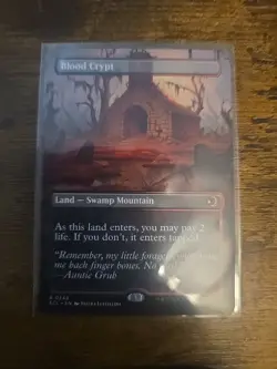 Blood Crypt (Borderless) Lorwyn Eclipsed Foil - Image 1