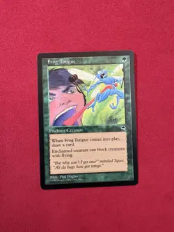 Frog Tongue - Tempest Vintage Magic The Gathering MTG 90’s Classic TMP - Image 1