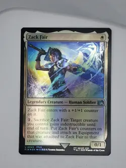 Zack Fair Final Fantasy Foil - Image 1
