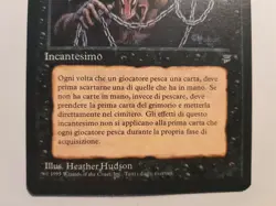 Chains of Mephistopheles -Legends 1995 - MtG - Italian - Near Mint Unused - Rare - Image 3