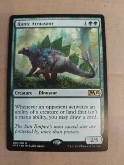Runic Armasaur Core Set 2019 Regular - Image 1