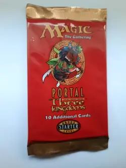 MTG Magic the Gathering - Sealed Portal Three Kingdoms Booster Pack P3K - Image 1