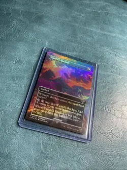 Wizard's Rockets Foil Borderless Prerelease 2023 LOTR NM/M MTG - Image 2