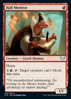 MTG Strixhaven U Hall Monitor #105 PLAYSET 4x x4 - Image 1