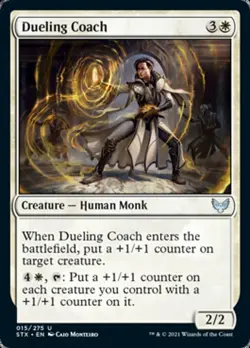 MTG Strixhaven U Dueling Coach #015 PLAYSET 4x x4 - Image 1