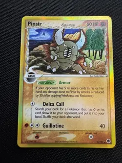 Pinsir Holo 9/101 EX Dragon Frontiers Pokemon Card - Image 1