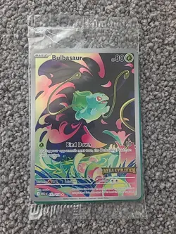 Bulbasaur - 133/132 - IR - Promo - Stamped - Mega Evolution - Pokemon - SEALED - Image 1
