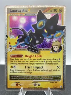 Luxray GL LV.X 109/111 Holo Rare Classic Collection Pokemon NM - Image 1