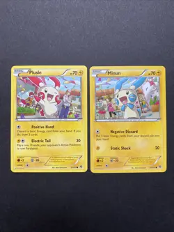 Pokemon XY Furious Fists - Plusle 31/111 & Minun 32/111 - Image 1