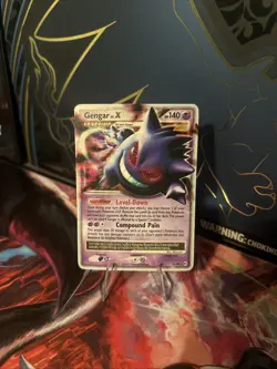 Pokemon Gengar TCG LV.X Platinum Arceus Holo Ultra Rare Card 97/99 - Image 1