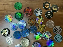 Pokemon Coin Lot x124 RARE! TCG Coins - Image 3