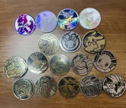 Pokemon Coin Lot x124 RARE! TCG Coins - Image 5