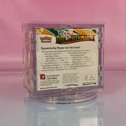 POKEMON SCHWERT&SCHILD DRACHENWANDEL DISPLAY 2021 GERMAN OVP SEALED ACRYL CASE - Image 3