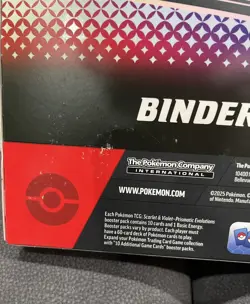 Pokemon Scarlet and Violet Prismatic Evolutions Binder Collection - Image 3