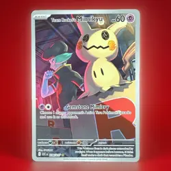 Team Rocket’s Mimikyu ASC 238/217 Ascended Heroes Pokemon TCG-PSA 10 Contender🔥 - Image 1