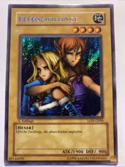 Yu-Gi-Oh Secret Rare LON-G000 Holo 1. Auflage Tip Top Zustand Deutsch - Image 2