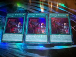 3x Exosister Betrayal 1st Edition Super Rare BPRO-EN066 Yu-Gi-Oh! - Image 1
