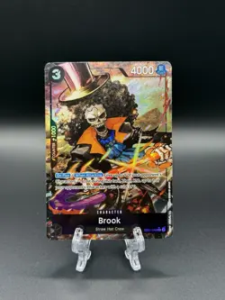 Brook EB01-046 English Foil (Alt Art) One Piece Extra Booster Memorial - Image 1