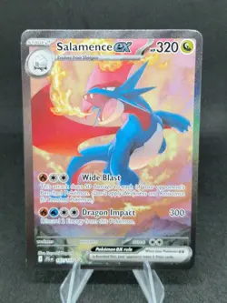 Pokemon TCG Salamence EX Special Illustration Rare Card 187/159 Journey Together - Image 1