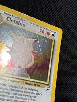 2000 Pokemon Game Base Set 2 5/130 Clefable Holo - Image 2