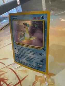 Pokemon TCG - Lapras 10/62 Fossil Holo Rare WOTC 1999 - Image 2