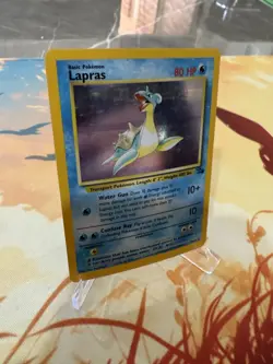 Pokemon TCG - Lapras 10/62 Fossil Holo Rare WOTC 1999 - Image 3
