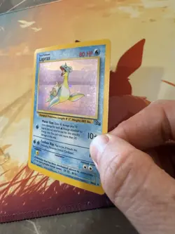Pokemon TCG - Lapras 10/62 Fossil Holo Rare WOTC 1999 - Image 5
