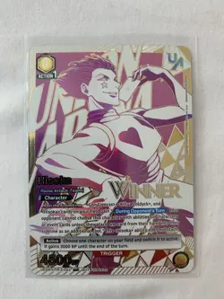 Union Arena Hisoka WINNER UEPR/HTR-2-024 Hunter X Hunter ENGLISH RARE BATTLE - Image 1
