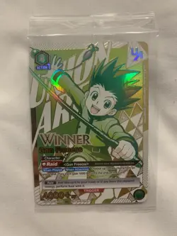 Union Arena Gon Freecss RARE BATTLE WINNER UEPR/HTR-1-078 Hunter X Hunter ENG - Image 1