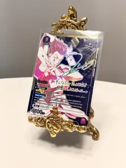 Union Arena Hisoka Hunter x Hunter English UE02BT/HTR-1-043 SR**2 Star Signed NM - Image 3