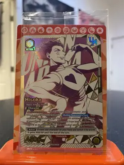 Union Arena (SEALED) Hisoka Rare Battle Top 4 Promo HunterxHunter - Image 1