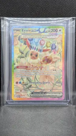Pokemon TCG: Eevee Ex 167/131 Prismatic Evolutions Special Illustration Rare NM - Image 3