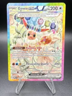 Pokemon TCG Eevee EX 167/131 Special Illustration Rare Prismatic Evolutions - Image 1