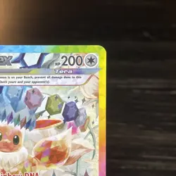 Pokemon TCG Prismatic Evolutions Eevee EX 167/131 Special Illustration Rare - Image 2
