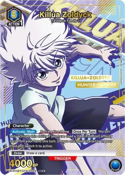 Union Arena Hunter x Hunter Vol.2 Killua SR 1 Star (043) English - Image 1
