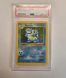 1999 Pokemon - Blastoise 002/102 Base Set Holo - PSA 5 - WOTC vintage - Image 1