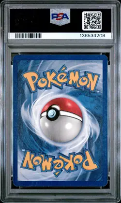 1999 POKEMON BASE SET UNLIMITED RED DOT ERROR #2 BLASTOISE-HOLO PSA 5 - Image 2