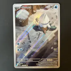 Snover 140/132 Mega Evolution Near Mint Illustration Rare Pokemon TCG - Image 1
